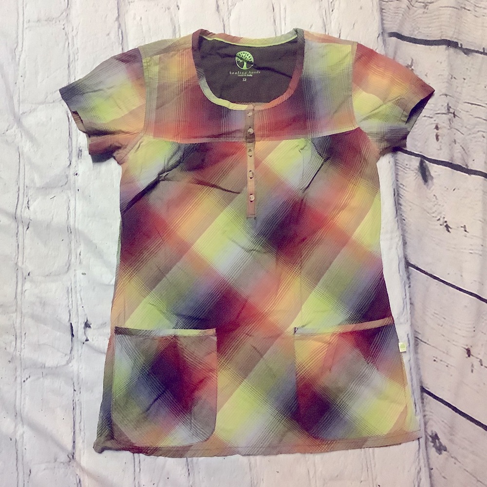 HEALING HANDS SCRUBS. X-small.